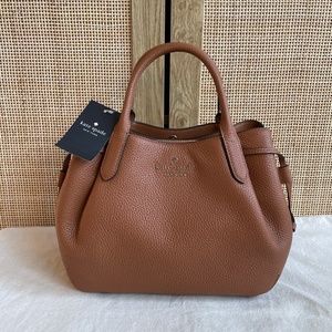 Kate Spade small dumpling in warm gingerbread